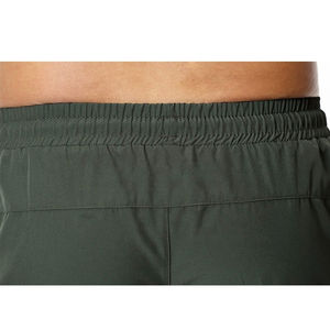 Nuevo alto 2024 verano hombres 100% poliéster gimnasio desgaste Jogger pantalones cortos con bolsillo entrenamiento secado rápido correr pantalones cortos para hombres/ - Product Image 3