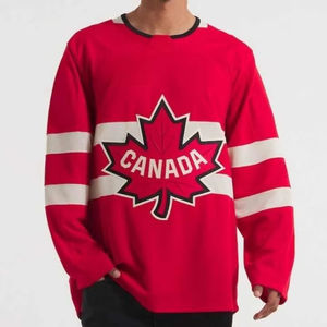 Jersey de Hockey sobre Hielo para Hombre de Calidad Superior, Precio Económico, Personalizable, Ecológico, Transpirable, Antibacterial, de Secado Rápido, Completamente Estampado - Product Image 4