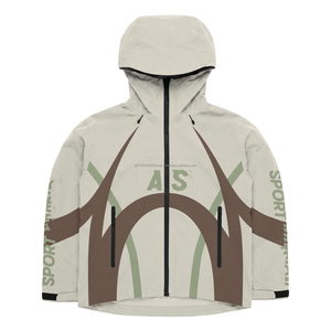 Survêtement unisexe personnalisé, coupe évasée, style football, ample, en polyester, zippé, coupe-vent d'hiver, en nylon, pour hommes - Product Image 6