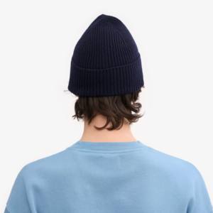 Gorro acrílico con etiqueta personalizada de alta calidad, gorro de invierno a granel acanalado de punto al por mayor, gorro liso de tipo corto para hombre - Product Image 3