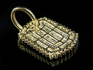 S925 Sterling Silver Hip Hop Iced Out VVS Moissanite Diamond Pendants & Charms For Men Women - Product Image 3