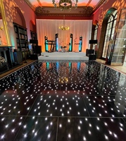 Piste de danse lumineuse avec contrôleur DMX