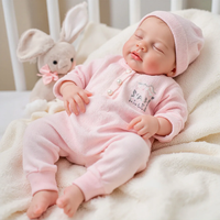 Poupées de bébé reborn réalistes en vinyle de 20 pouces, corps souple, jouet pour fille, cadeau