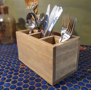 ที่เก็บอุปกรณ์ครัวไม้แท้คุณภาพสูง งานแฮนด์เมด ทันสมัย ใช้งานได้หลากหลาย  จัดระเบียบอุปกรณ์ทำครัวอย่างยั่งยืน - Product Image 5