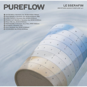 [ลดราคา] LE SSERAFIM - PUREFLOW อัลบั้มสตูดิโอชุดที่ 2 ฉบับโฟโต้บุ๊ค - Product Image 3