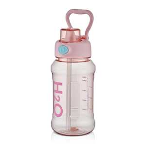 Bouteille d'eau de sport rose H2O de 800 ml modèle 76029 - Product Image 1