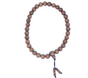 ไม้จันทน์หอมอินเดีย tasbih 33ลูกปัดทำด้วยมือไม้6มมลูกปัดมุสลิมสวดมนต์สร้อยคอแฟชั่นมิสบาฮา - Product Image 1