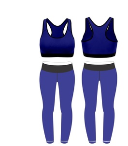 Ensemble de yoga pour femmes meilleure qualité de sublimation et de tissu - Product Image 1