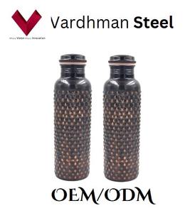 Artículo Más Vendido en 2025, Botella de Diamante y Cobre de 1 Litro, Hidratación Elegante, Forma Refinada, Más Antiguo Modelo Vasos de Acero Inoxidable de 1 Litro con Recubrimiento de Cobre - Product Image 4