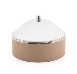 หม้อปรุงอาหารโลหะมีฉนวนกันความร้อนดีไซน์คลาสสิกสำหรับบ้านและโรงแรม - Product Image 2