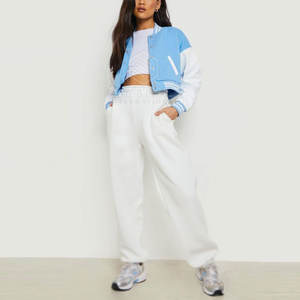 Chaqueta recortada de talla grande para mujer, venta al por mayor, chaqueta recortada sostenible - Product Image 5