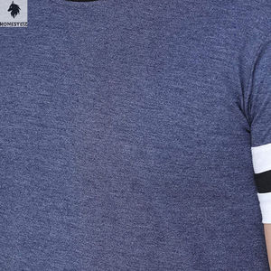 เสื้อยืดผ้าฝ้าย100% สำหรับผู้ชายระบายอากาศคอกลมสไตล์ฮิปฮอปเทคนิคการย้อมสีพื้นแบบเรียบ - Product Image 6