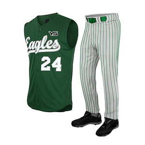 Vêtements de sport de baseball légers et respirants personnalisés, fourniture directe par le fabricant, vente en gros d'uniformes d'équipes de clubs de jeunes - Product Image 3