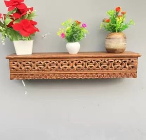Étagère décorative en bois étagères de rangement murales pour la maison hôtels salon cuisine salle de bain accessoires de décoration en gros - Product Image 1