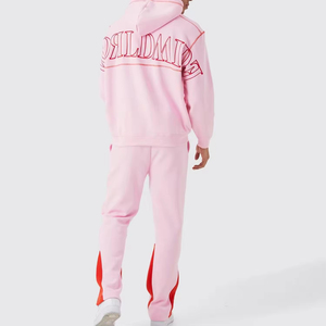 Survêtement personnalisé pour homme, vêtements de sport en molleton technique, tendance hip-hop, survêtement avec pantalon à capuche, coton d'hiver, vêtements de sport décontractés pour homme - Product Image 2
