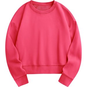 Vente en gros de sweat-shirt à épaules tombantes pour hommes 100% coton mélangé pull surdimensionné col rond Street Wear imprimé pour la saison de printemps - Product Image 6