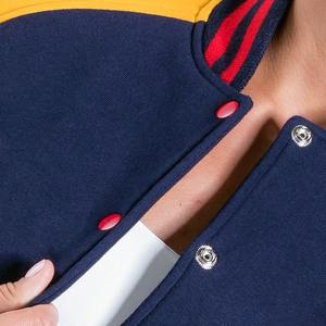 Chaqueta Bomber Clásica Retro para Mujer, Explosión de Año Nuevo, Producto Cómodo y Portátil OEM, Aplique Personalizado Bordado, Talla XL, Chaqueta de Invierno - Product Image 3