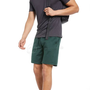 Shorts décontractés d'été pour homme, vert foncé, style urbain, uni, de haute qualité, écologiques, séchage rapide, respirants, vêtements tendance pour - Product Image 2