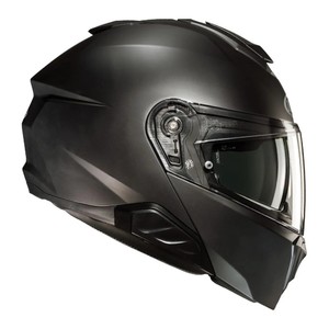 Casco Abierto Urbano HJC I91 Semi Flat Negro con Visera Abatible, Talla XL, Correas Ajustables, Unisex, Nuevo, Carcasa de ABS - Product Image 1