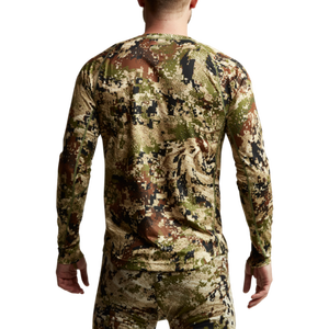 Chemise de pêche à manches longues pour homme, col rond, respirante, séchage rapide, grande taille, impression personnalisée, tissu tissé UPF 50 - Product Image 4