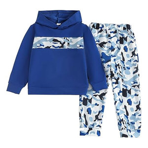 Ensemble de survêtement pour enfants, ensemble de sport élégant, survêtement pour enfants pour l'école, l'entraînement et les vêtements décontractés - Product Image 1