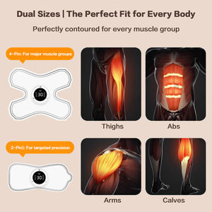 Productos de Venta Caliente 2025 Mini Masajeador Corporal Inalámbrico con Control Remoto, Dispositivo de Masaje de Pulsos para Viajes y Relajación en la Oficina - Product Image 4