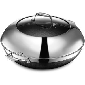 Cazuelas de acero inoxidable de diseño clásico moderno Utensilios de cocina de metal de gama alta para servir comida caliente en casa - Product Image 1