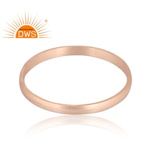 กำไลชุบทองสีโรสโกลด์สเตอริ่งเครื่องประดับชั้นดีสำหรับเป็นของขวัญสำหรับผู้หญิงของขวัญสำหรับผู้หญิงสำหรับผู้หญิง - Product Image 2