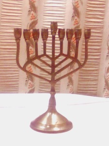 เชิงเทียนอะลูมิเนียมทันสมัยแบบชาวอิสราเอล7หัวทำด้วยมือของตกแต่งเทศกาลคริสต์มาส - Product Image 3