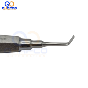 Mini removedor de corona de instrumento quirúrgico Dental Christensen con agarre seguro mango de elevador recto curvo para Anterior 3,0mm - Product Image 3