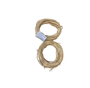 Postes de ratán natural de gran tamaño con núcleo de patrón cuadrado de piel y rollos de correas para material de muebles producto agrícola - Product Image 4