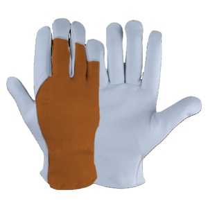 Guantes de Seguridad Industriales Personalizables de Primera Calidad, Transpirables, de Piel de Oveja, con Muñequera Ajustable, Resistentes al Calor, Suaves y Flexibles - Product Image 3