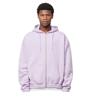 OEM Custom Design Zipper Embroidery Solid Color Long Sleeve Hoodie Quick Dry Street Wear 3D Print Pattern Winter Sizes Hooded - Product Image 1