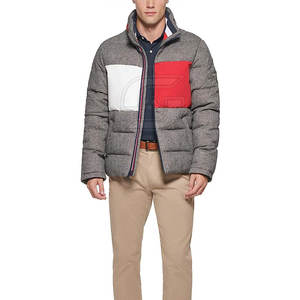 Venta directa de fábrica Chaquetas acolchadas para hombre de talla grande Chaquetas acolchadas impermeables para hombre - Product Image 3