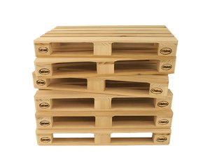 Palette en bois Euro avec entrée 4 voies conforme Epal - Product Image 2