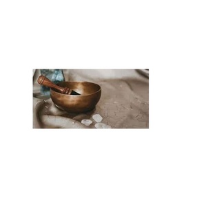 Cuencos de canto brillantes, diseño de Metal de latón, hechos a mano, tazones de Metal tibetanos pintados para meditación, cantar - Product Image 3