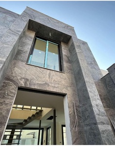 Azulejo de chapa de piedra Natural Var marrón tostado translúcido Flexible resistente al aire libre decoración de pared Interior bloque forma pizarra - Product Image 5