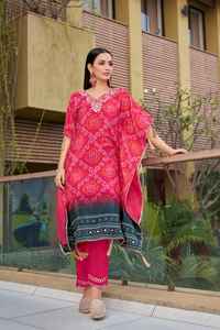 Fournisseur en gros indien ethnique travail manuel Kurti tendance mode Kurti pour tenue décontractée à vendre au meilleur prix - Product Image 4