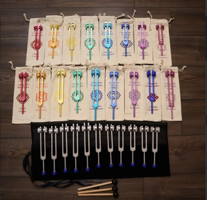 Diapasons internationaux Mars, 28 pièces, pour solfège, chakras et planètes - 28 diapasons planétaires, chakras... - Product Image 6