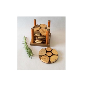 Sous-verres en bois de haute qualité pour hôtel restaurant maison sous-verre en bois pour surface de table faire en inde - Product Image 3