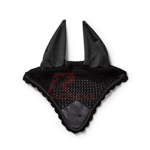 Cómodo, ligero, gorro de oreja de caballo de ganchillo, tela lavable transpirable, fabricación de Pakistán, protector elegante, gorro de mosca - Product Image 1