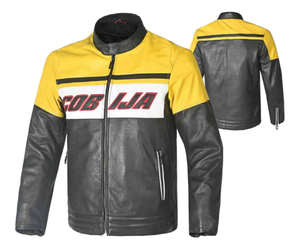 Chaqueta de Cuero PU al por Mayor, Ropa para Hombre, Nuevos Estilos, Chaqueta de Motociclista Juvenil para Hombre, Chaqueta de Cuero Elegante - Product Image 3