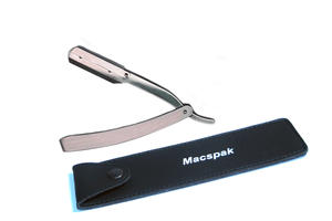 เครื่องโกนหนวดแมคคลูราสำหรับช่างตัดผมเครื่องโกนหนวดสเตนเลสส่วนบุคคลปรับแต่งโลโก้ได้ตามต้องการ - Product Image 4