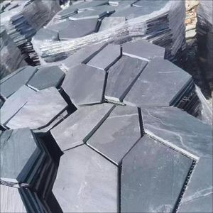 Natural Flagstone <strong>Tiles</strong> for Outdoor Use Crazy Paver Irregular Decorative Stones <strong>Split</strong> <strong>Surface</strong> Finish for Villas <strong>Slate</strong> Paving - Product Image 5
