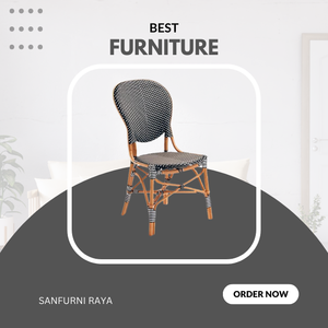 New Manufacturing High Quality Rattan <b>Dining</b> <b>Chair</b> Outdoor and Indoor Furniture for Cafe Hotel Handmade From Indonesia - Product Image 4