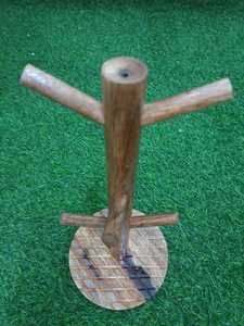 Durable Eco-Friendly Luxury <b>Bamboo</b> Coffee Mug Holder Stand Tree Cup Organizer Multi-functional for Dining Table Use - Product Image 2