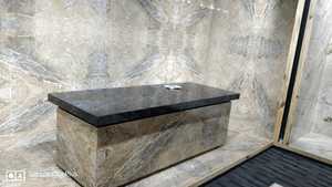 Corps blanc GVT/PGVT Statuario Carreaux de grande dalle brillante 800x1600mm Qualité d'exportation internationale pour des conceptions de murs et de sols élégantes - Product Image 2