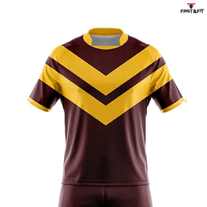 2025 nuevo estilo personalizable Rugby entrenamiento deportes uniformes tela transpirable sublimación impreso Rugby uniformes Kit para la venta - Product Image 4