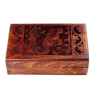 Caja de Joyería de Madera Hecha a Mano de Primera Calidad, Personalizada, con Detalles de Artesanía Fina, para Venta al por Menor y al por Mayor a Bajo Precio - Product Image 3