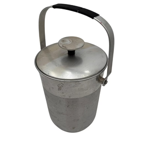 Hielera de Aluminio Lisa con Acabado Refinado para Bar, Enfriador de Vino y Champán, Porta Bebidas para Mesa de Fiesta, Marca Blanca - Product Image 1